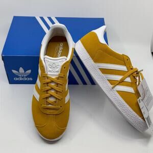 NWT ADIDAS Original Gazelle Pre-Loved Yellow Suede